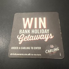 Carling UK , Burton On Trent, Staffordshire, England...2015 Beer Mat