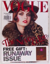 ANNA MARIA URAJEVSKAYA Dali TIM WALKER Weber  VOGUE ITALIA July 2006 Turbeville