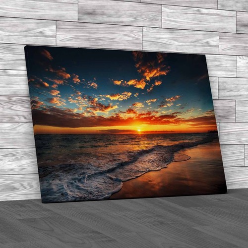 Sunset ocean and - sunset, beach