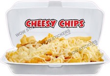 Cheesy chips take out - out, box