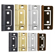 Flush door hinges - hinges, brass
