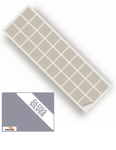 Gloss vinyl wall tile - in,