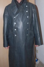 KLEPPER RARE! Vintage German Police Rubber Rain Coat Jacket 52 / UK 42 / Large