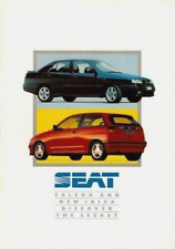 Seat Ibiza & Toledo 1993-94 UK Market Sales Brochure 16v GTi GLX GL CL
