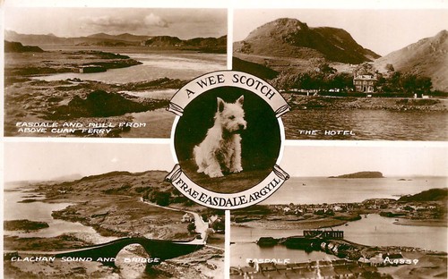 Easdale argyll postcard - easdale,