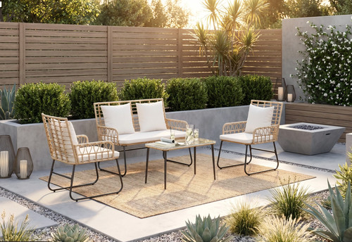 Boho garden dining - boho, pcs