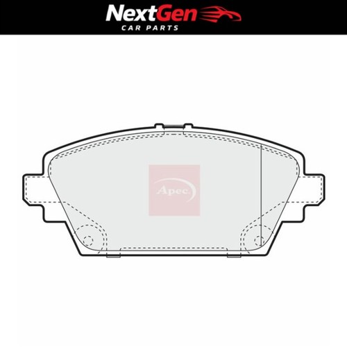 Front brake pads - front,