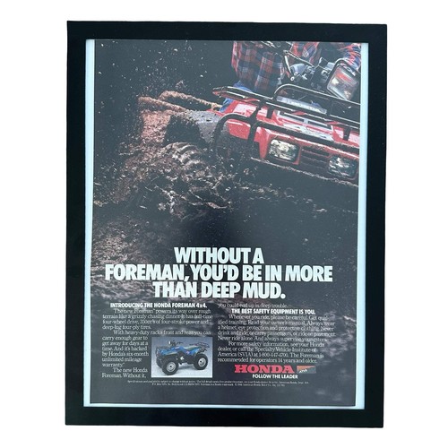 Honda foreman 4x4 - atv, without