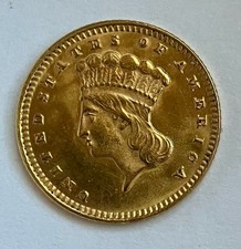 1874 USA Liberty Gold Dollar