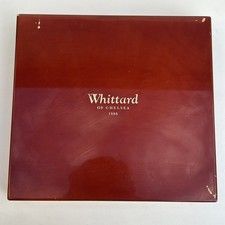 Whittard of Chelsea Wooden Box For Holding Tea Coffee 12 Compartment (Empty).