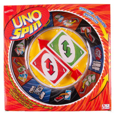 UNO Games SPIN Card Board Game