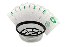 10 x Vacuum Bags & Cloth 12" Filter for Numatic Henry Hetty George James Hoover