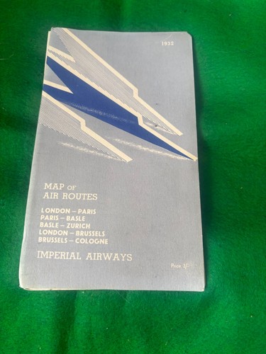 Imperial airways map routes - imperial,
