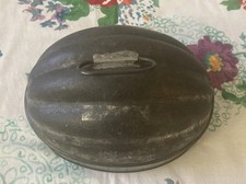 VTG NYC Melon Acorn Shaped Tin