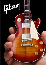 GIBSON 1959 Les Paul Standard Cherry Sunburst1:4 Scale Replica Guitar~Axe Heaven
