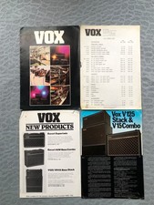VOX Amplifier Catalogue