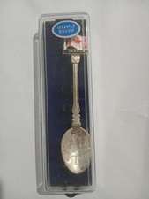 Silver Plated Canada Tourist Spoon Souvenir Collectible