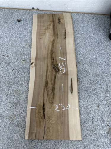 Elm live waney edge - waney, slab