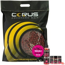 5kg Krill Boilies Fishing Deal Corus Shelf Life 15mm Boilies Glug Pop Ups Carp