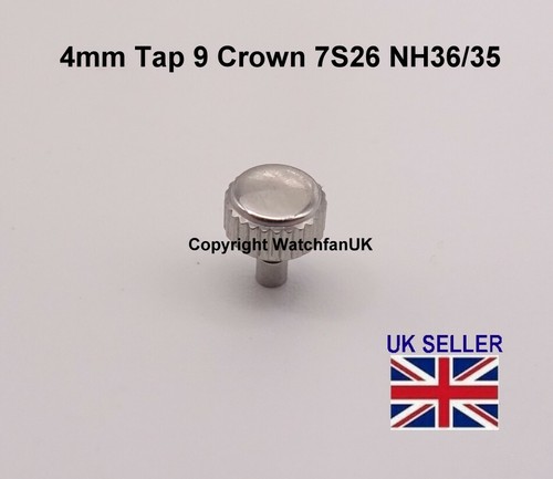 Stainless steel watch crown - stainless,