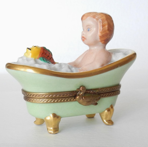 Limoges peint main porcelain - -,
