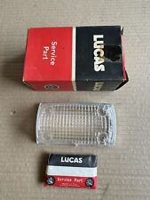 Classic NOS Original Lucas L862 Interior / Bulk Head Light Lens & Fittings