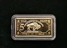 5 Gram Gold Buffalo Bullion