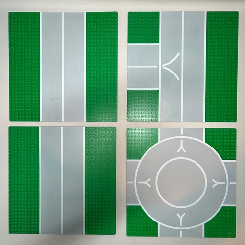 Vintage lego green - green, baseplate