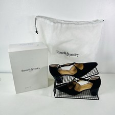 Russell & Bromley Navy Suede