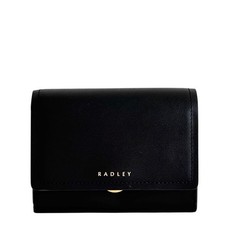 RADLEY Purse Black Leather Small Coin Card Wallet - Dawlish Avenue - New RRP £79