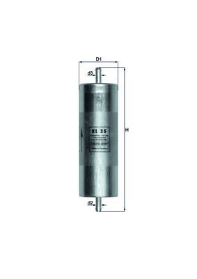 Knecht fuel filter for - kl, 35