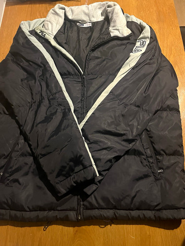 Mens vintage fila black puffer - mens,
