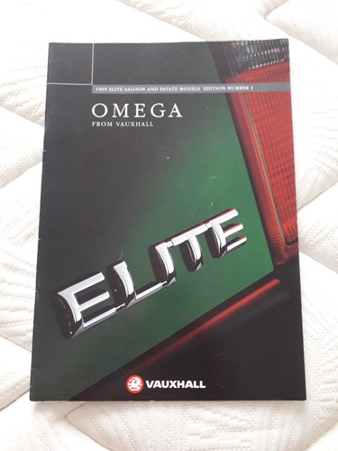 Vauxhall omega elite sales - omega,