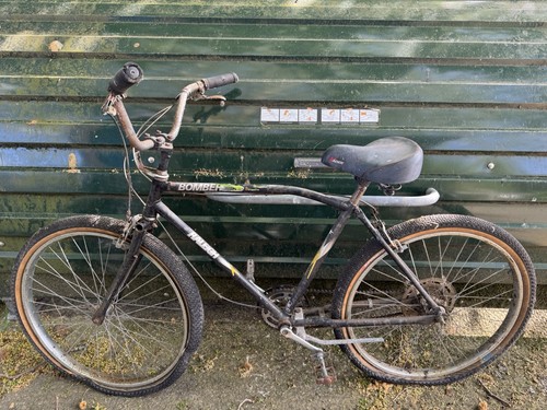 Old school raleigh bomber - school,