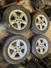 Renault Scenic RX4 Awd 4x4 15” Alloy Wheels Tyres 215/60/15 4x100