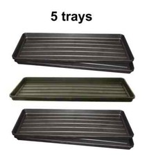 5x Grow Bag Tray Garden Plant