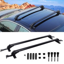 43.3"Lockable Cars Roof Rack Cross Bars Luggage Carrier For Toyota For Prius 4DR