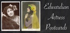 Rotary ☆ EDWARDIAN THEATRE & MUSIC HALL ACTRESSES ☆ 1900s Postcards #216 to #250