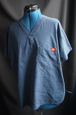 Dickies Workwear Scrubs Shirt/Top Mens/Unisex Medium doctor/nurse/healthcare