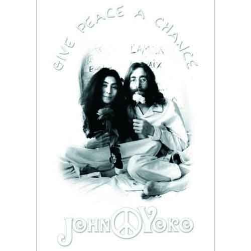 John lennon postcard official - john,