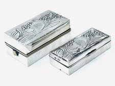 SILVER ART NOUVEAU CURLING