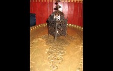 Coffee Table Oval Large Brass