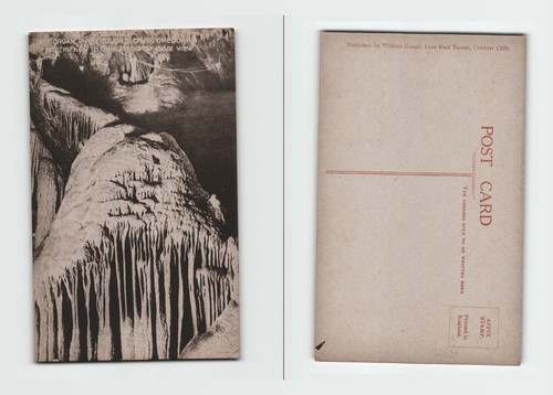 Postcard organ pipes gough - postcard,