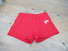Child's red lycra gymnastics
