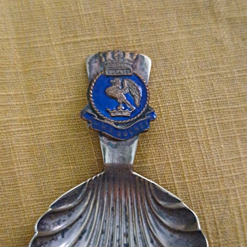 Hms vintage collectable spoon - collectable,
