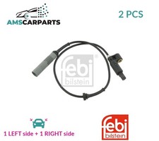 ABS WHEEL SPEED SENSOR PAIR FRONT 23399 FEBI BILSTEIN 2PCS NEW OE REPLACEMENT