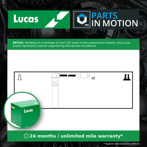 Leads ignition cables - cables, set
