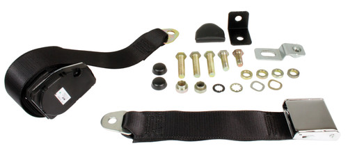 Front seat belt point - seat,
