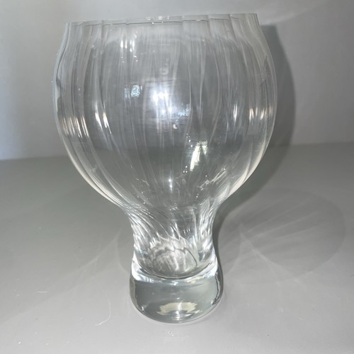 Heavy hand blown - hand-blown, clear