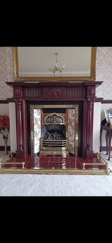 Victorian style fire surround - style,